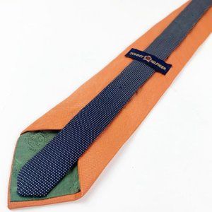 Tommy Hilfiger Orange Silk Neck Tie